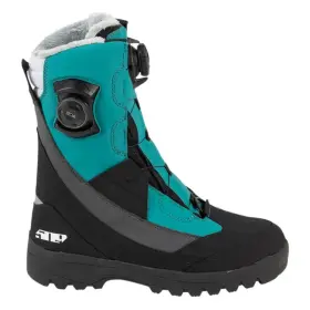 F06001300-008-301 509 Womens Raid Double Boa Snowmobile Boot Emerald Size - 8