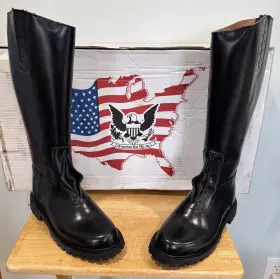 910-lug All American Boot Manufacturing Company Motorcycle Patrol Boots Size 9.5e