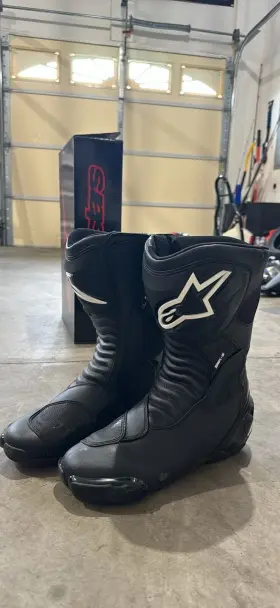 Alpinestars 021506619475 Smx-s Boots Black Us 10.5 Alpinestars 021506619475 Smx-s Boots Black Us 10.5