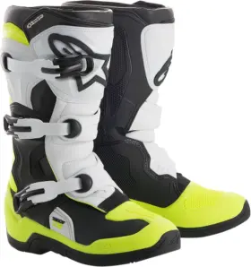 Alpinestars 021506934622 Tech 3s Youth Mx Offroad Boots Black/white/yellow 6 Usa Alpinestars 021506934622 Tech 3s Youth Mx Offroad Boots Black/white/yellow 6 Usa