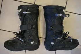 Alpinestars 051194649621 Men Motocross Mx Enduro Leather Boots Tech 5 Black Mens Size 13