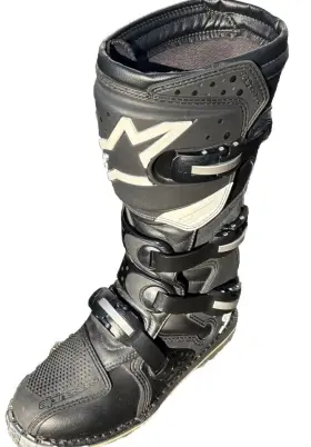 Alpinestars 051194649676 Adults Tech Motorcycle Boots Black Size -9