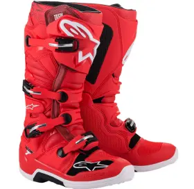 Ft14 Alpinestars 059175883613 Tech 7 Mens Mx Offroad Boots Red 8 Usa