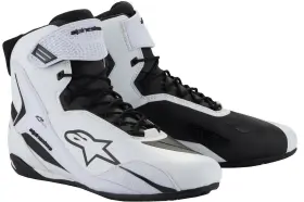 Alpinestars 059347492391 Faster 4 Womens Motorcycle Riding Shoes White/black 9 Usa