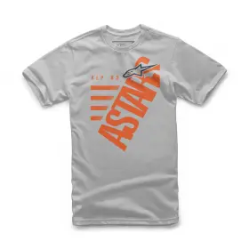 1038-72026-19-2xl Alpinestars Bigun Tee Silver 2x-large