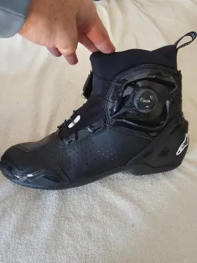106500b Alpinestars Sp-2 Motorcycle Riding Shoes - Size 43 Used