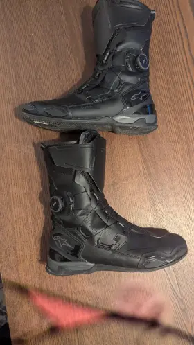 106837b Alpinestars 2025 Sp-x Boa Drystar Street Motorcycle Black/dark Gray Boots