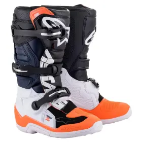 Alpinestars 200030335496 Tech 7s Youth Mx Offroad Boots Black/orange 8 Usa