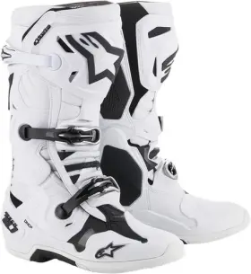 2010020-20-13-29-0 Alpinestars Tech 10 Boots Adult 13 White Off-road Motorcycle