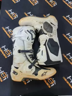 2010020-20-9 Alpinestars Tech 10 Offroad Boots - White Size 11