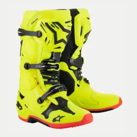 2010020-533-12 Alpinestars Tech 10 Boots 12 Yellow/black/red