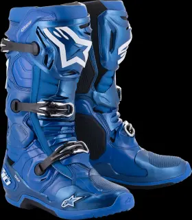 2010020-713-8 Alpinestars Tech 10 Boots Blue 8
