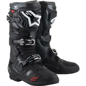 2010025-10-7 Alpinestars Tech 10 Enduro Boots - Black Size 7 2010025-10-7 Alpinestars Tech 10 Enduro Boots - Black Size 7