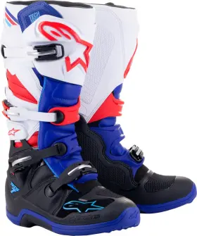 2012014-1732-16 Alpinestars Tech 7 Boots 16 Black/blue/red/ White 2012014-1732-16 Alpinestars Tech 7 Boots 16 Black/blue/red/ White