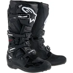 201201410 Alpinestars Tech 7 Motocross Boots Black Size 9 Mx Atv Quad 201201410 Alpinestars Tech 7 Motocross Boots Black Size 9 Mx Atv Quad