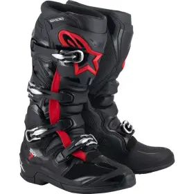 2012025-1030-7 Alpinestars Tech 7 Boots Black/red Fluo