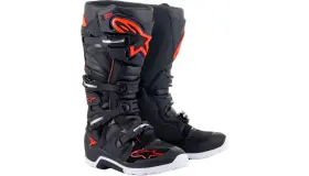 2012114-1030-11 Alpinestars Tech 7 Enduro Boots Black/red Fluo 11 2012114-1030-11 Alpinestars Tech 7 Enduro Boots Black/red Fluo 11