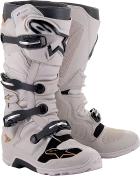 2012620-938-6 Alpinestars Tech 7 Enduro Drystar Boots 6 Gray Sand