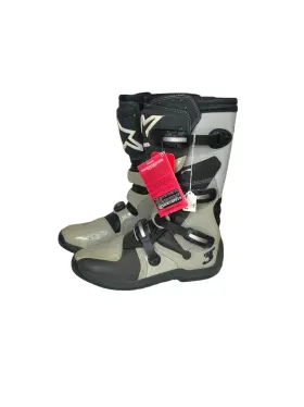 2013018-10-161 Alpinestars Ob Tech 3 Boots Grey/black Size 16 Used