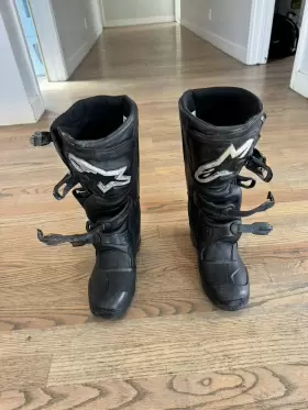 2013018-10-7 Alpinestars Tech 3 Boots Black Size 7
