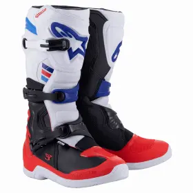 2013018-2307-13 Alpinestars Tech 3 Boots Red/white/blue Size 13