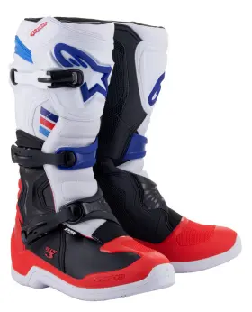 2013018-2307-14 Alpinestars Tech 3 Boots 14 White/red