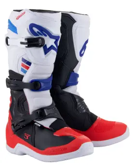 2013018-2307-15 Alpinestars Tech 3 Boots 15 White/red/blue