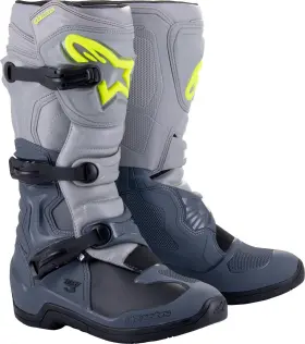 2013018-9069-13 Alpinestars Tech 3 Boots Gray/black Us 13 Adult Offroad 2013018-9069-13 Alpinestars Tech 3 Boots Gray/black Us 13 Adult Offroad