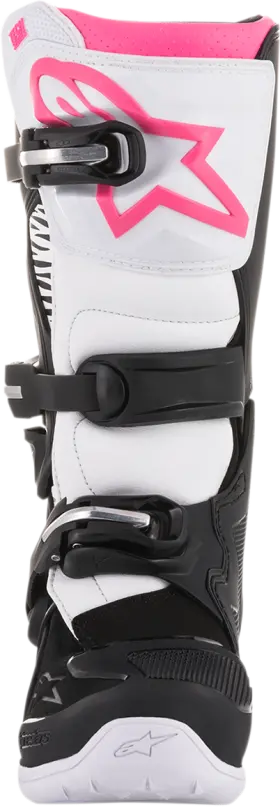 2013218-130-6 Alpinestars Stella Tech 3 Boots - Black/white/pink Us 6