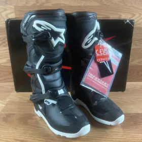 2013324-12-6 Alpinestars Tech 3 Enduro Waterproof Mx Offroad Boots Mens Size 6 - Black/white