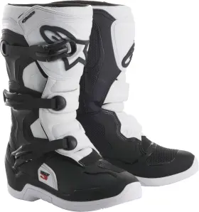 2014518-12-13 Alpinestars Tech 3s Youth Boots Black White Size 13