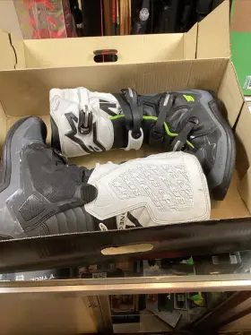 2015015-102-9 Alpinestars Tech 5 Offroad Boots Black / Gray White Size 11