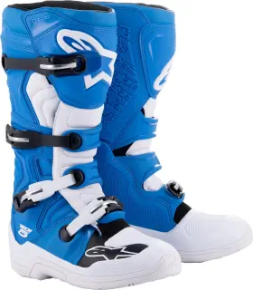 2015015-72-10 Alpinestars Tech 5 Boots Blue/white Sz 10