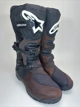 2047717-82-13 Alpinestars Corozal Adventure Drystar Leather Offroad Motocross Atv Brown Boots
