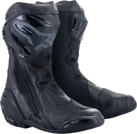 2220021-1100-39 Alpinestars Supertech R Boots - Black Us 6 / Eu 39