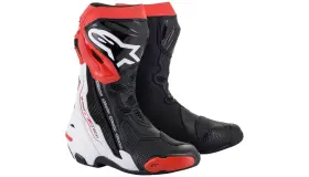 2220021-123-42 Alpinestars Supertech R Boots 8 Black/white/red