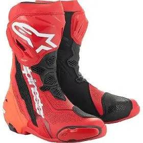 2220121-3029-45 Alpinestars Supertech R Vented Boots 10.5 Red 2220121-3029-45 Alpinestars Supertech R Vented Boots 10.5 Red