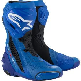 2220121-713-44 Alpinestars Supertech R Vented Boots 9.5 Blue/black 2220121-713-44 Alpinestars Supertech R Vented Boots 9.5 Blue/black