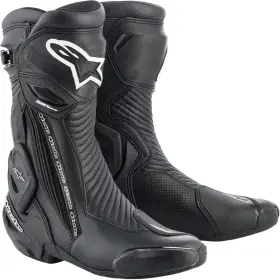 2221019-10-36 Alpinestars Smx Plus Boots - Black Us 3.5 / Eu 36