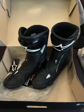 2221019-10-48 Alpinestars Smx Plus Motorcycle Boots Size 44