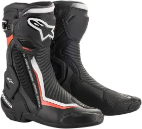 2221019-1231-45 Alpinestars Smx Plus Non-vented Boots- Black/white/red