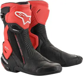 2221119-13-42 Alpinestars Smx Vented Boots - Black/red Us 8 / Eu 42