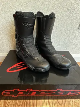 2222024-1100-46 Alpinestars 2222024-1100-46/8059347141282 Sp-x Boa Motorcycle Boots Mens Size 46 Eur 11.5 Us Black/black