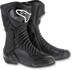 2223017-1102-48 Alpinestars Smx-6 V2 Vented Street Boots-black/black-48 12.5