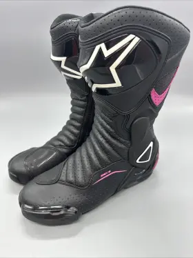 2223117-1032-40 Alpinestars Stella Smx 6 V2 Vented Size Us 10 Women Boots Motorcycle Sport