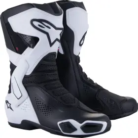 2223425-21-40 Alpinestars Stella Smx-6 V3 Vented Boots Black/white - Us 6.5/eu 40