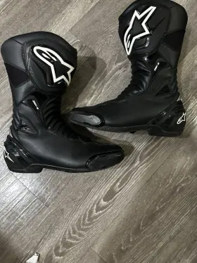 2223517-1100-43 Alpinestars Smx-s Boots - Black Us 9 / Eu 43
