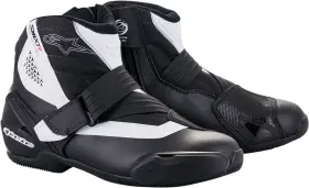 2224521-12-42 Alpinestars Smx-1 R V2 Boots - Black/white Us 8 / Eu 42