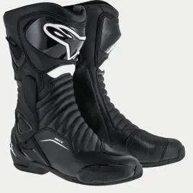 2243017-10-45 Alpinestars Smx-6 V2 Drystar Waterproof Motorcycle Boot Black Size 45 Or 10.5 2243017-10-45 Alpinestars Smx-6 V2 Drystar Waterproof Motorcycle Boot Black Size 45 Or 10.5