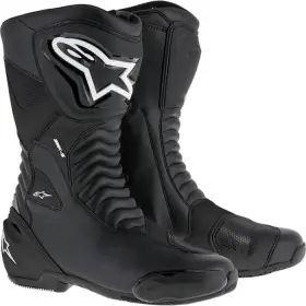 2243517-1100-43-used Alpinestars 2243517-1100-43 Adults Smx-s Motorcycle Boots Black - 43